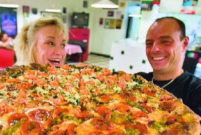 Rosario and Dana Zito at Giovanni's Pizzeria